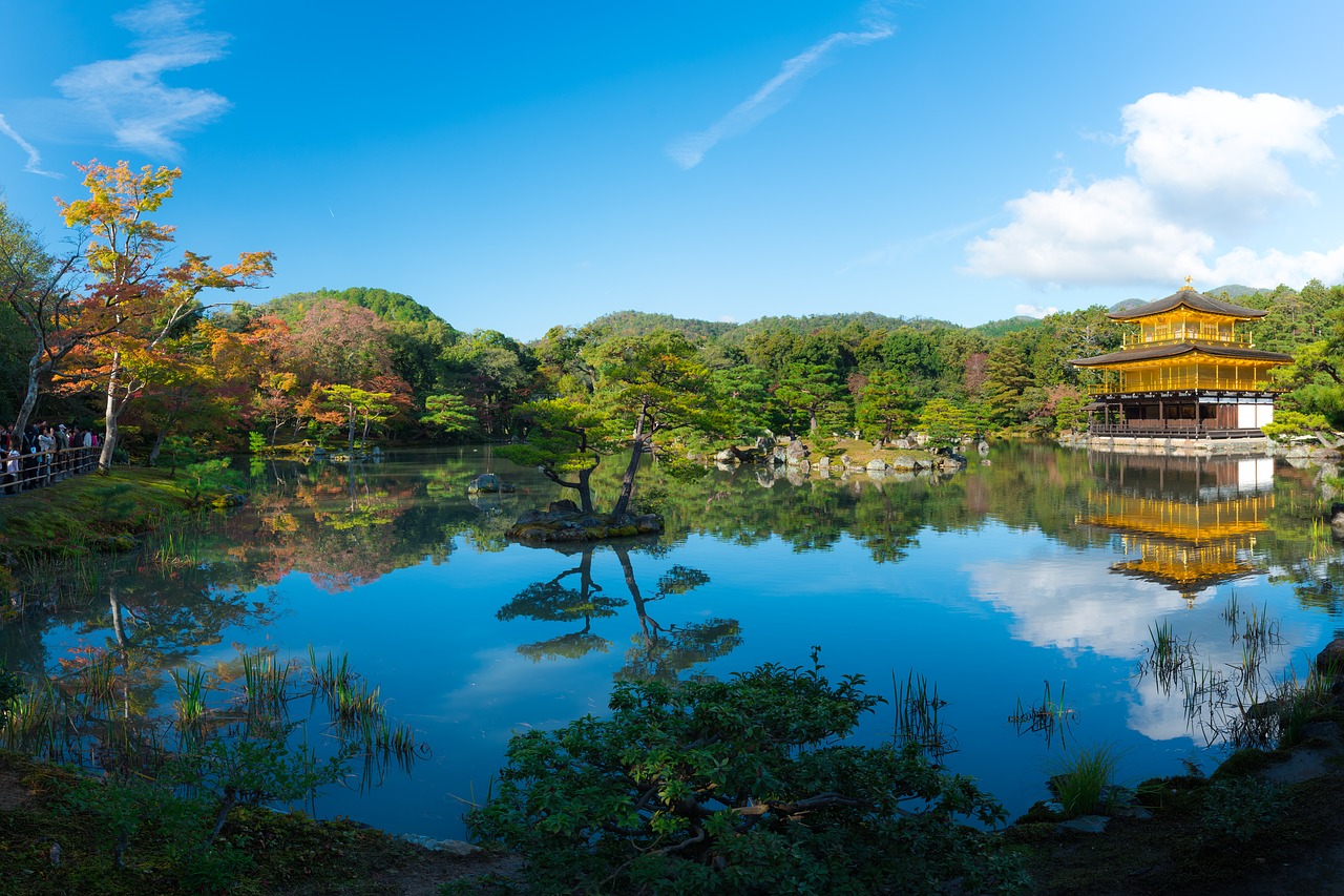 golden pavilion japan free photo