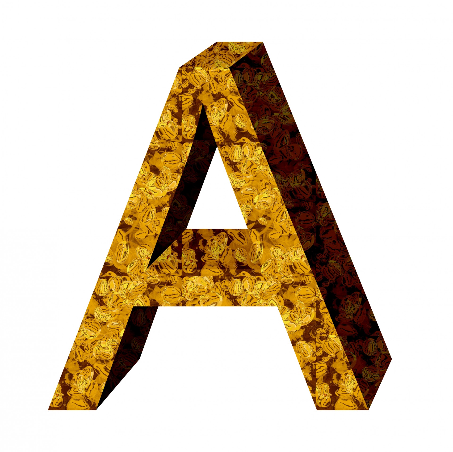 gold letter lettering free photo