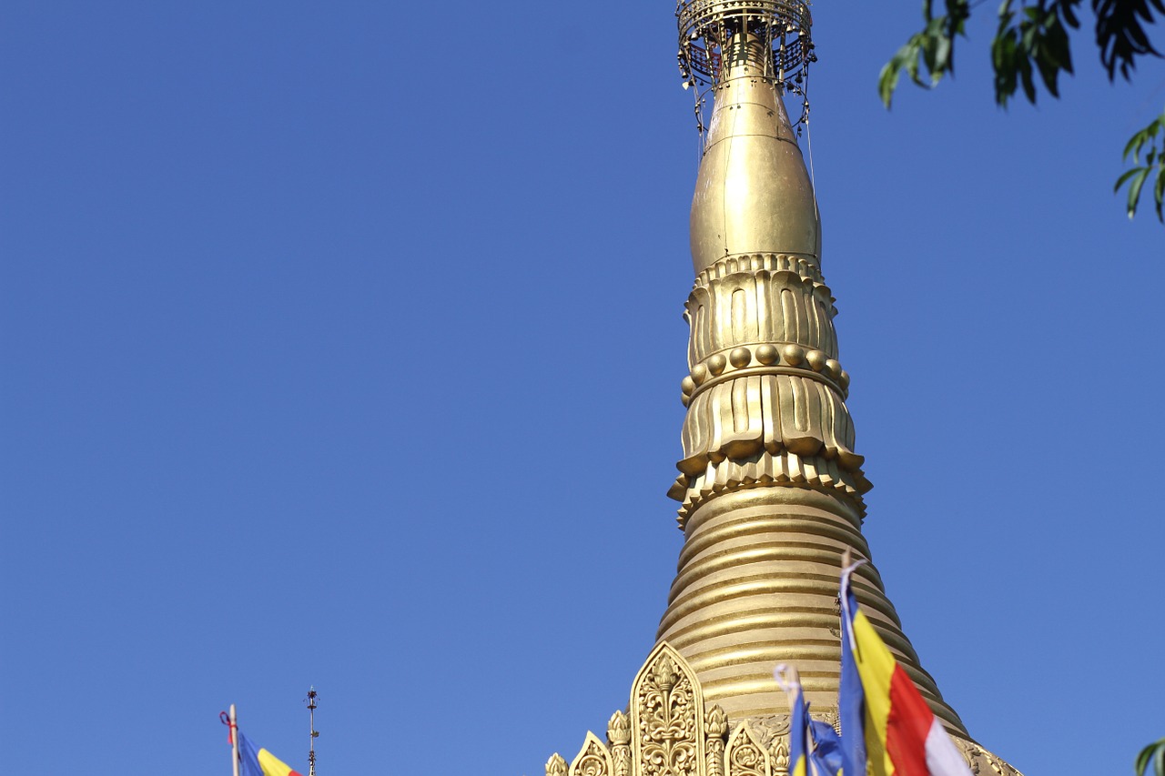 golden temple bandarban free photo