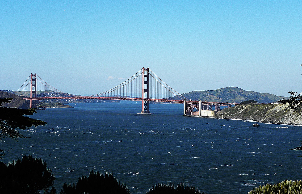 golden gate bridge san francisco bay area free photo