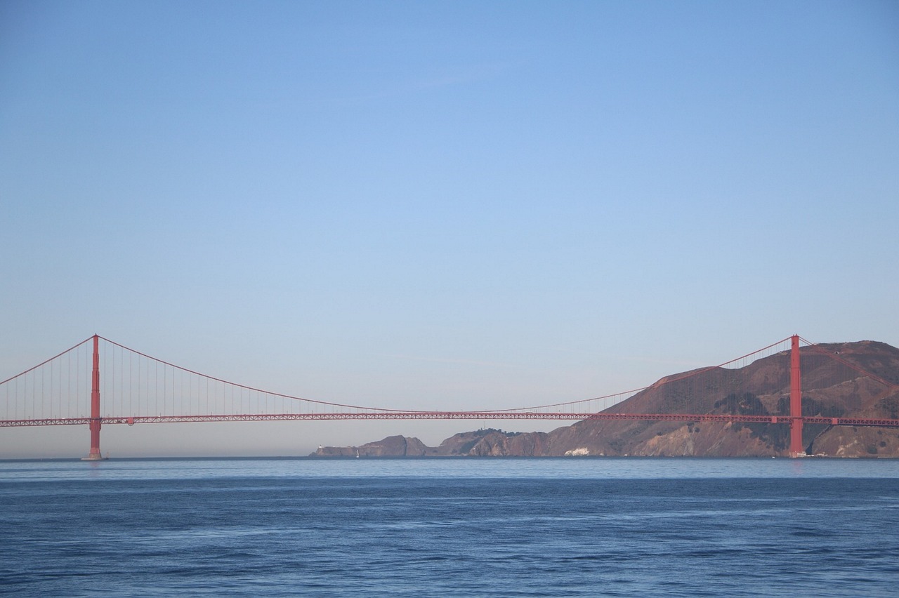 golden bridge  san francisco  bridge free photo