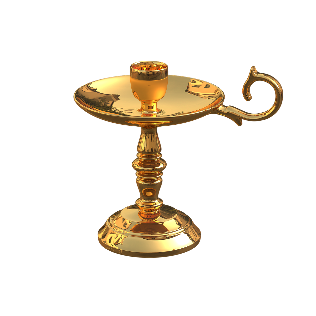 golden candlestick  stand for candles  Free illustrations free photo