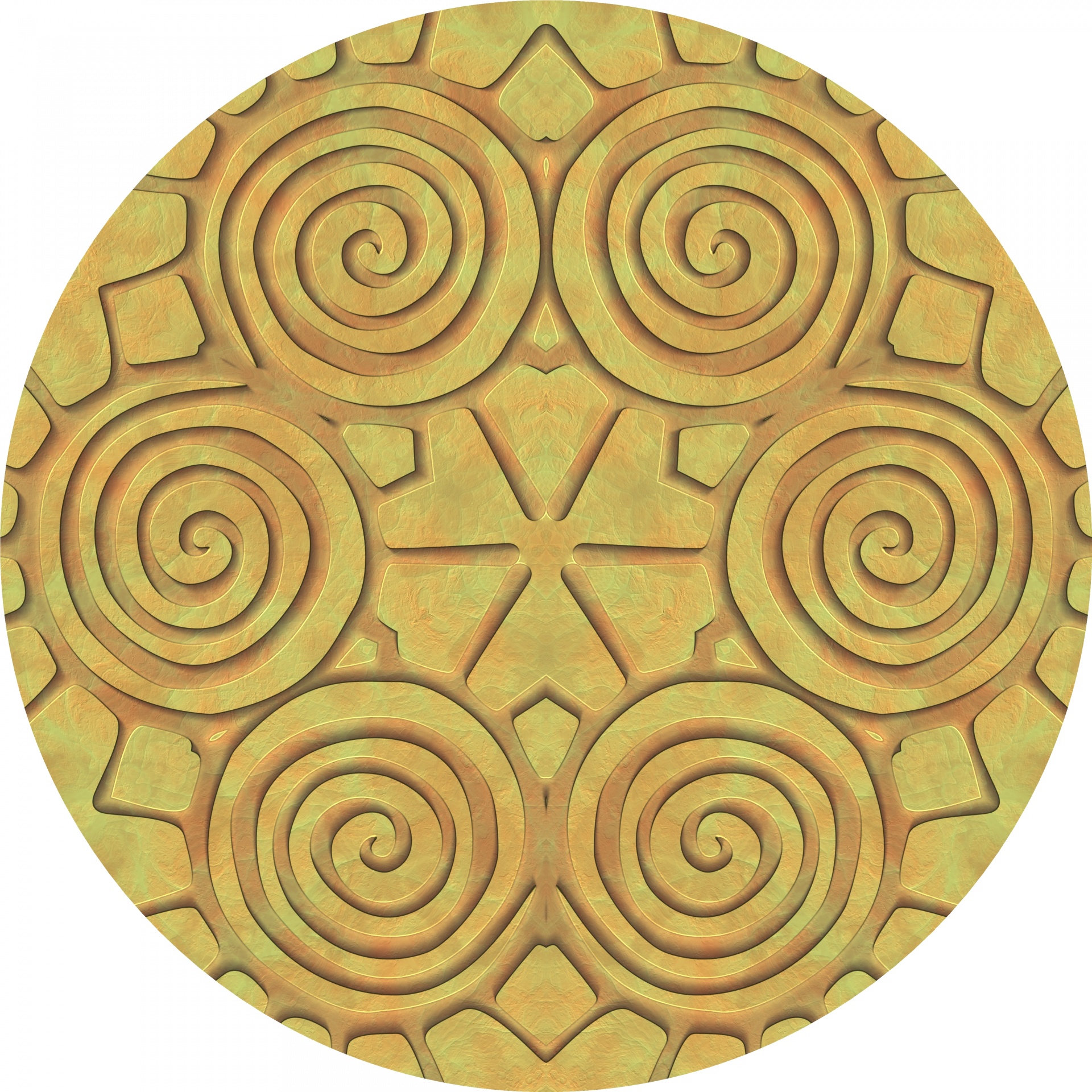 golden circles bandana free photo