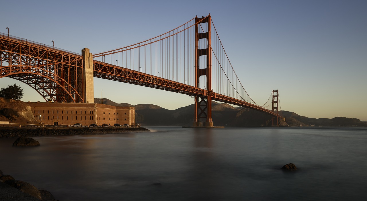 golden gate san francisco holiday free photo