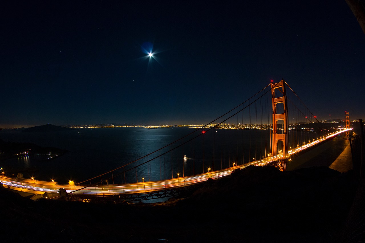 golden gate bridge infrastructure free photo