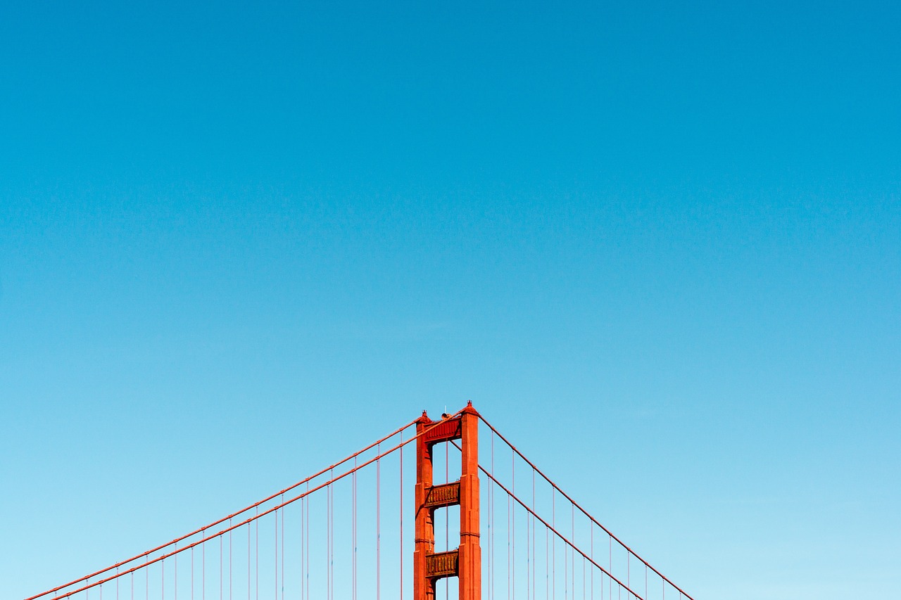 golden gate bridge landmark free photo