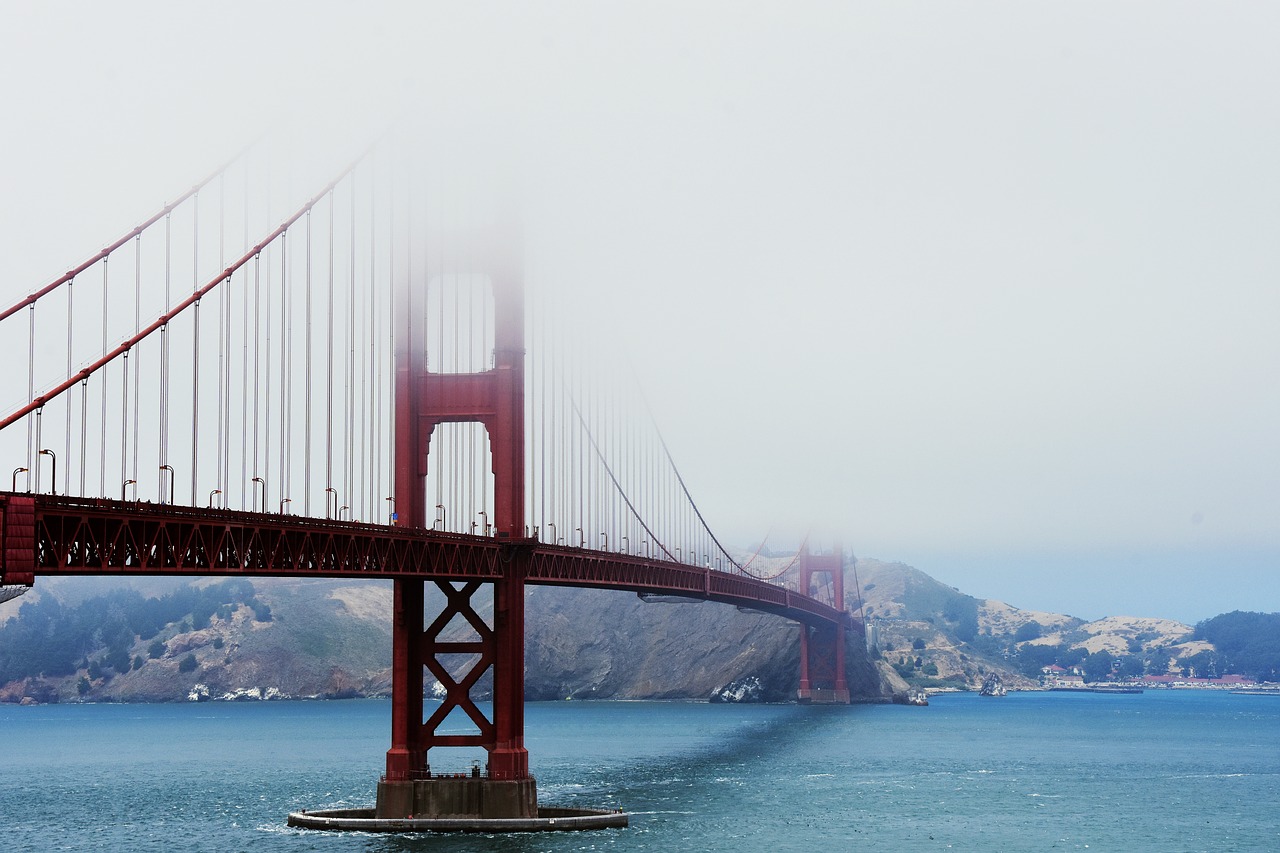 golden gate  bridge  san francisco free photo