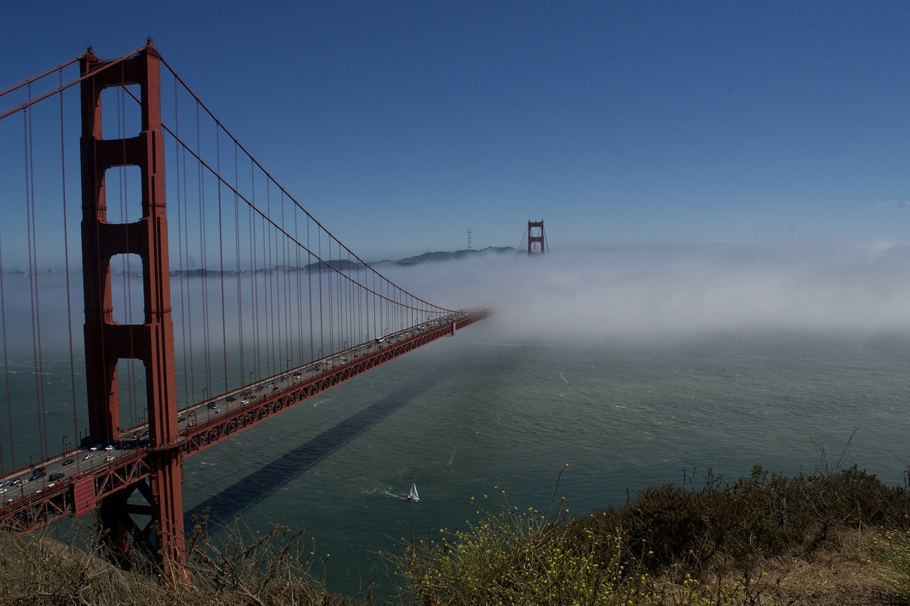 golden gate  bridge  san francisco free photo