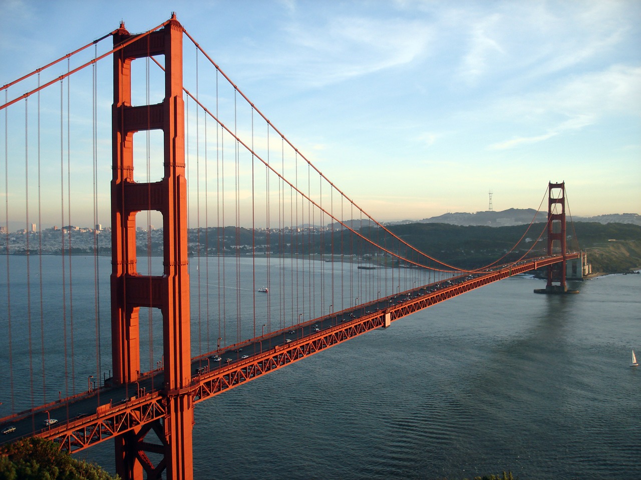 golden gate bridge san francisco california landmark free photo