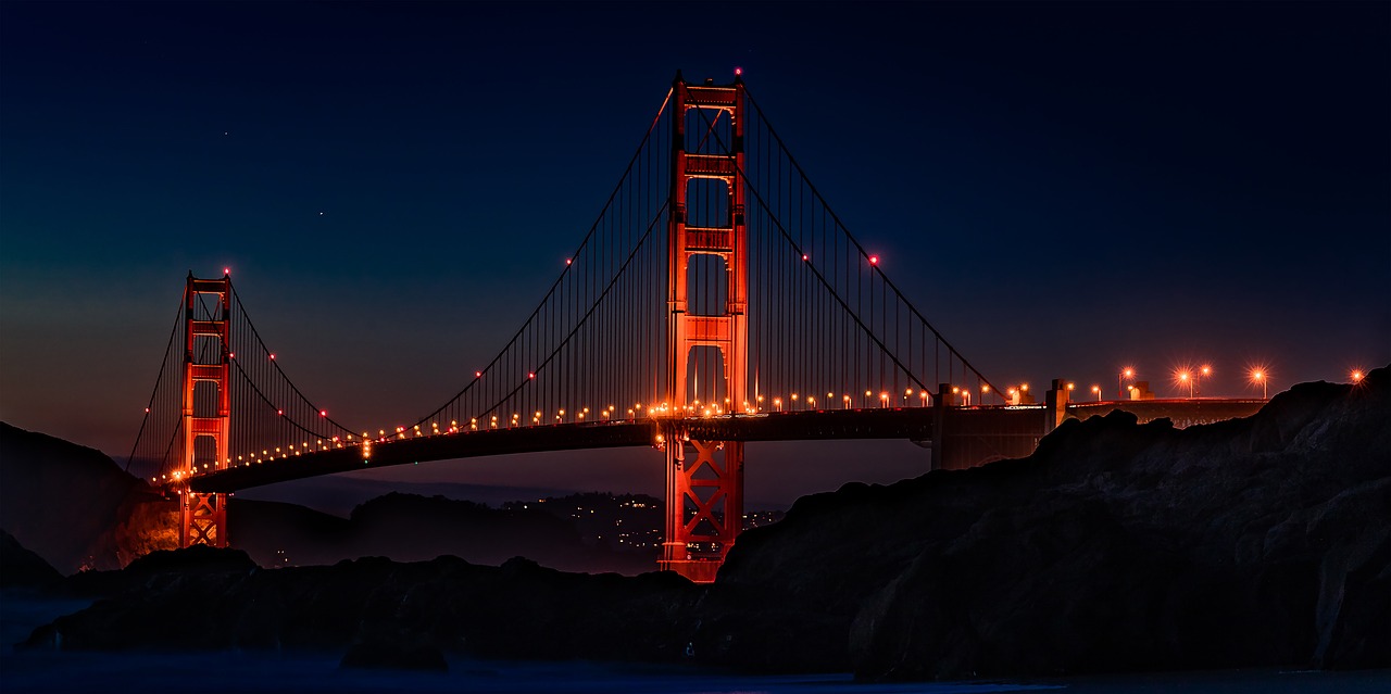 golden gate bridge usa california free photo