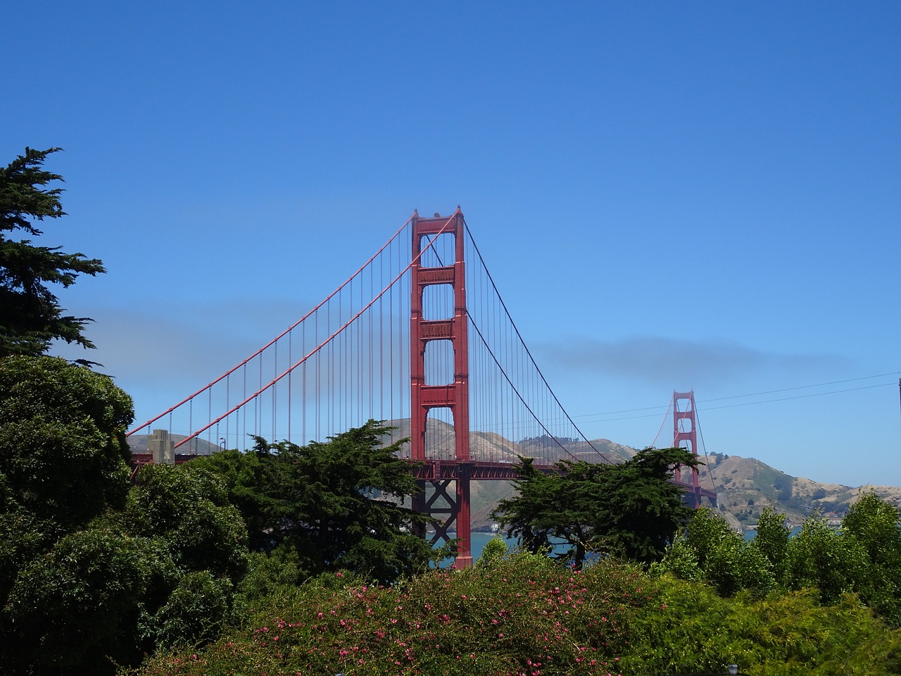 golden gate bridge california bridge free photo