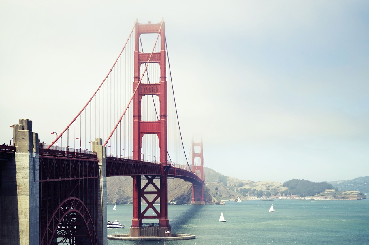 golden gate bridge san francisco ocean free photo