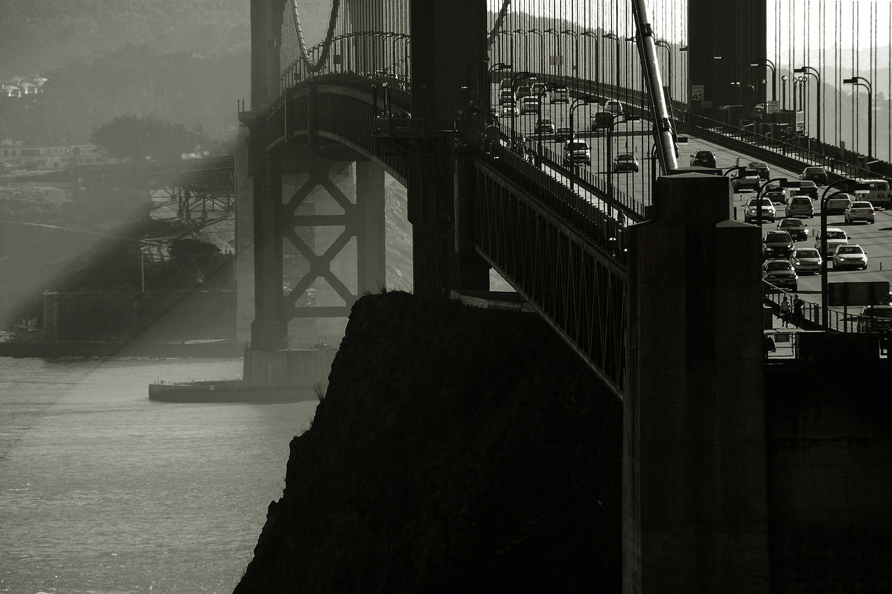 golden gate bridge suspension bridge bridge free photo