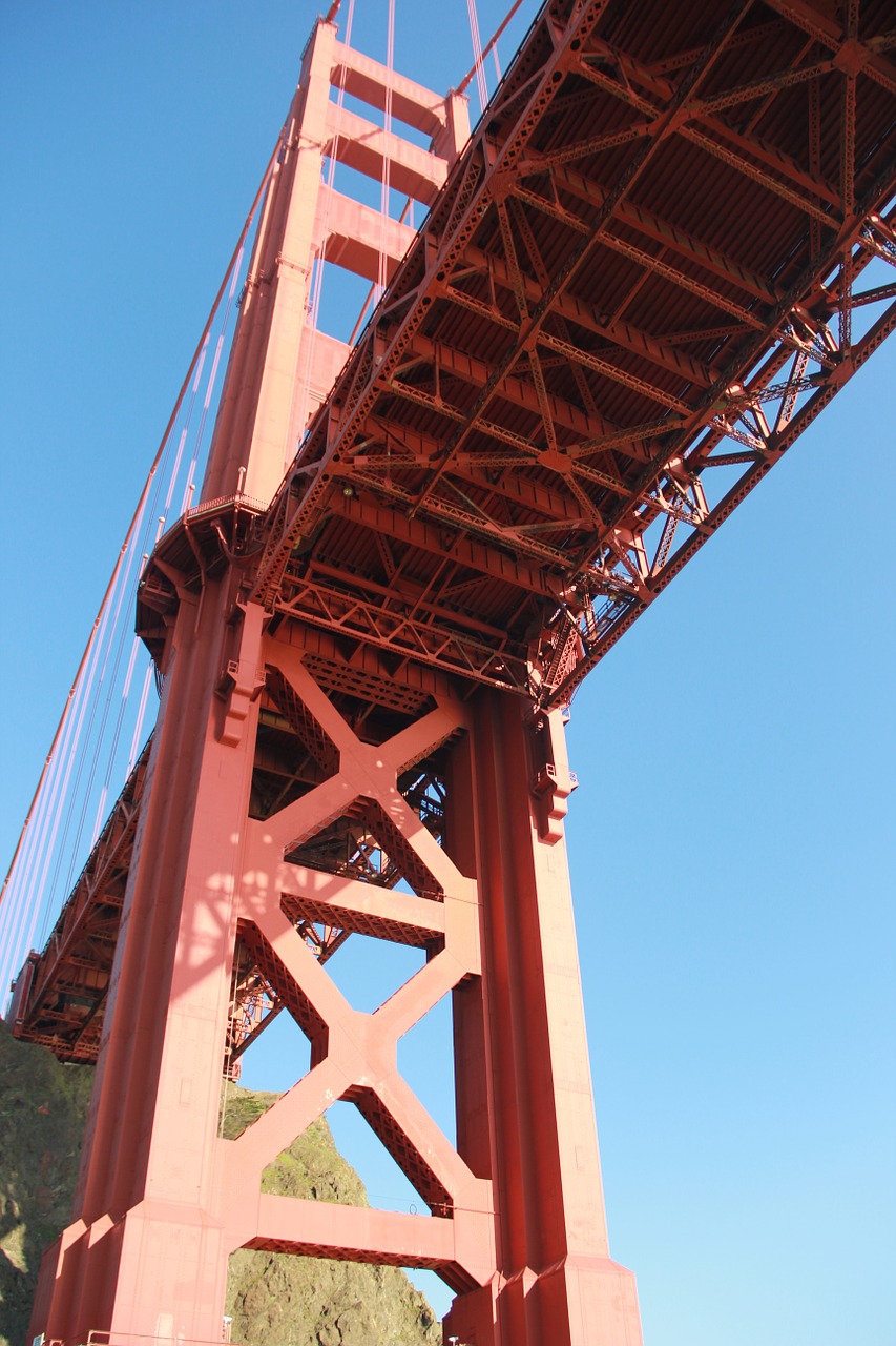 golden gate bridge san francisco bay free photo