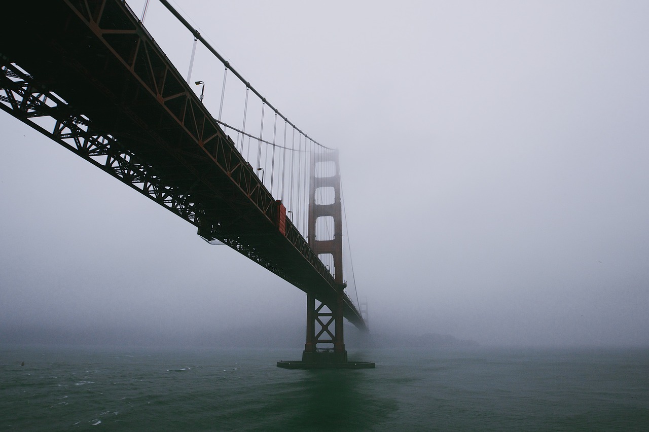 golden gate bridge architecture water free photo