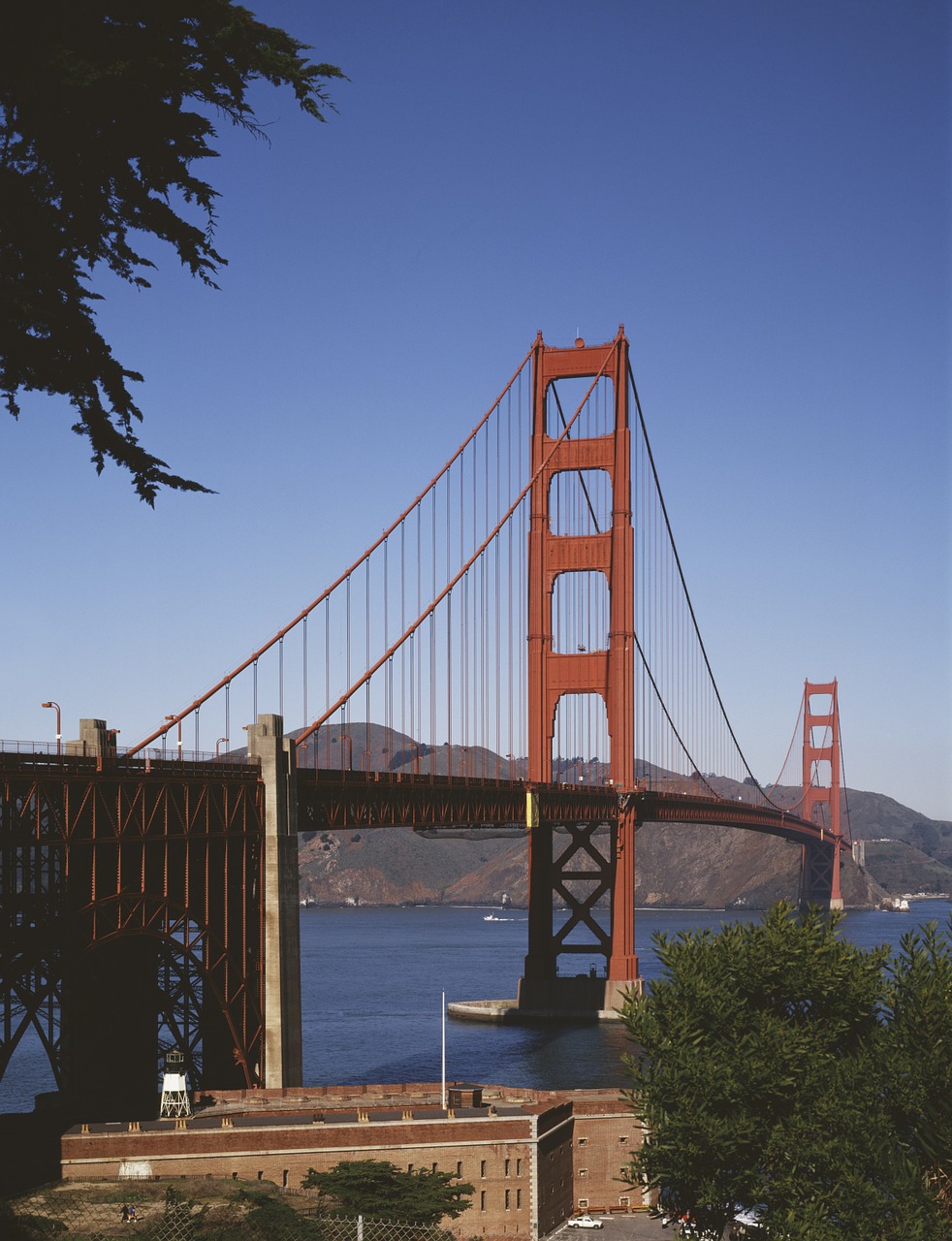 golden gate bridge fort point san francisco free photo