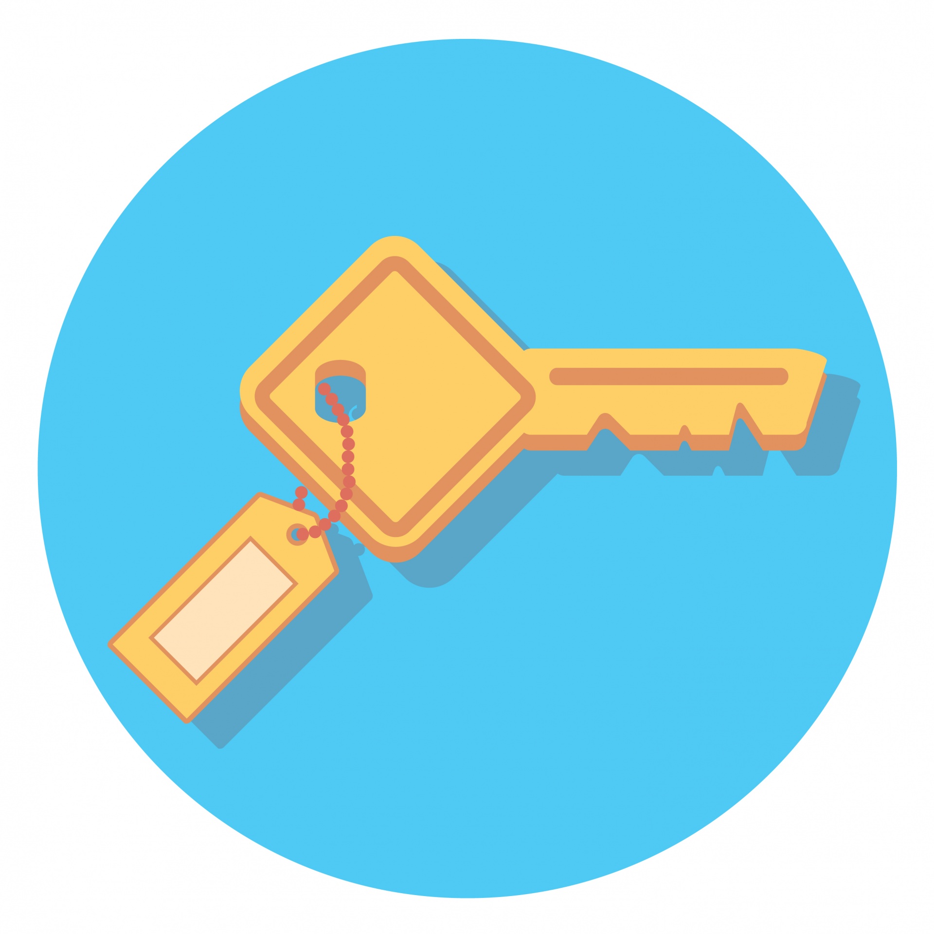 golden key icon free photo