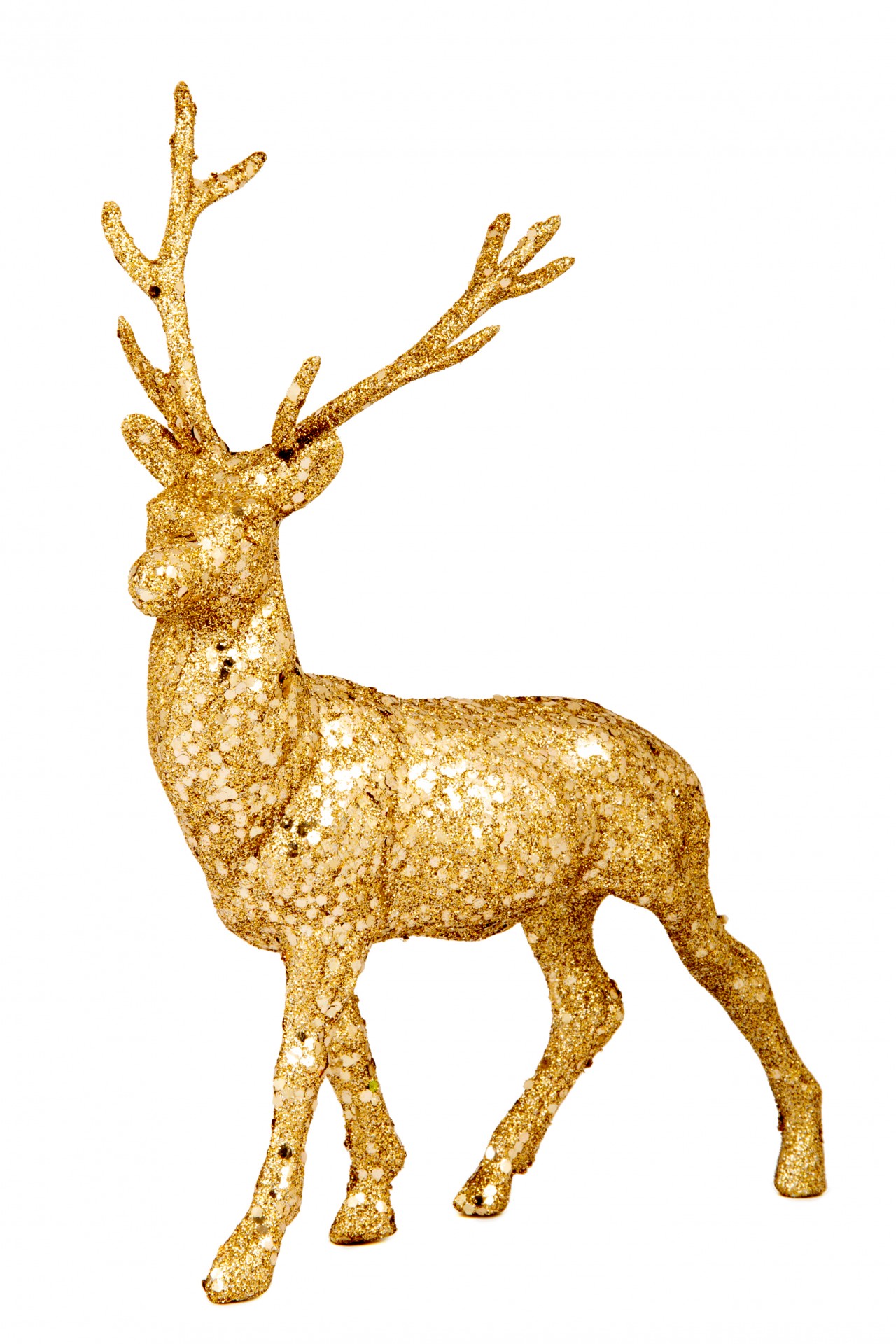 reindeer decoration golden free photo