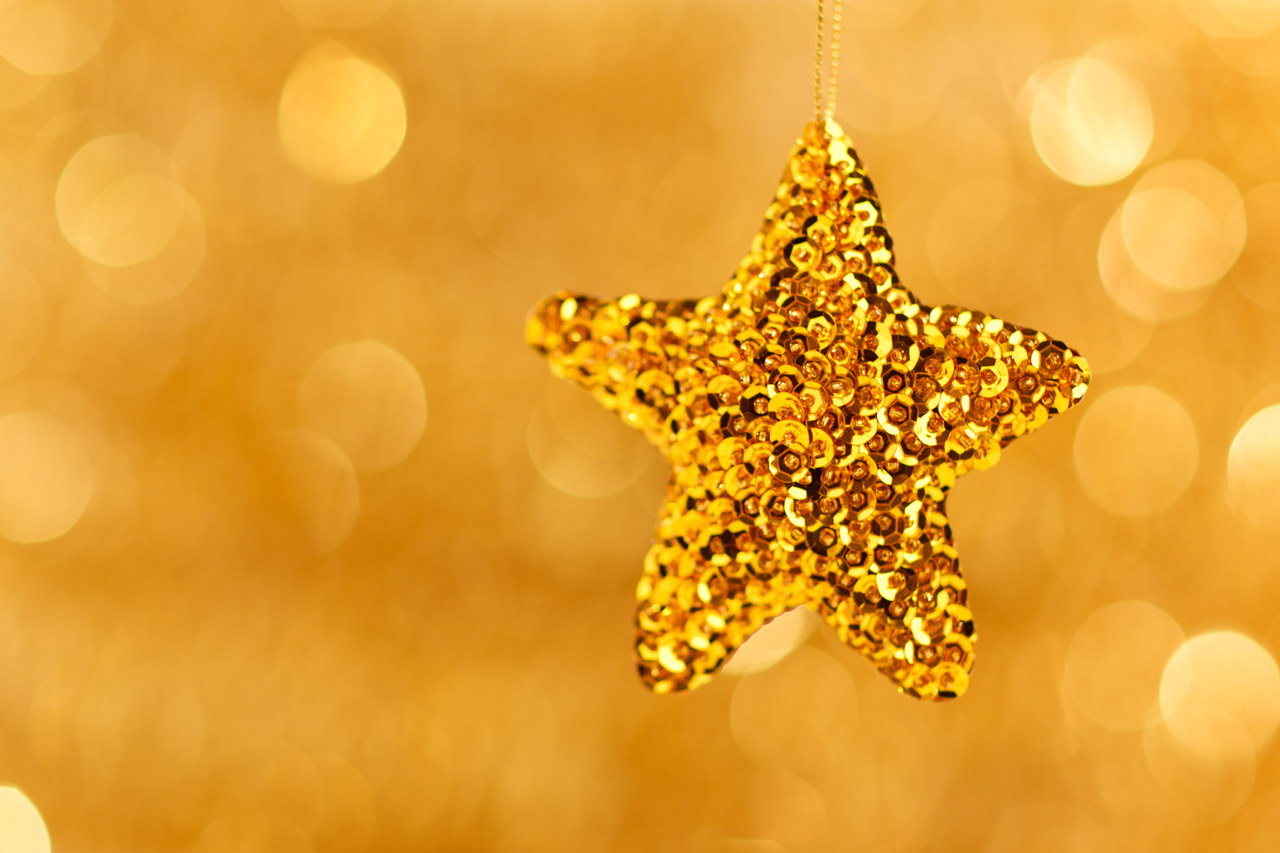 star decoration background free photo