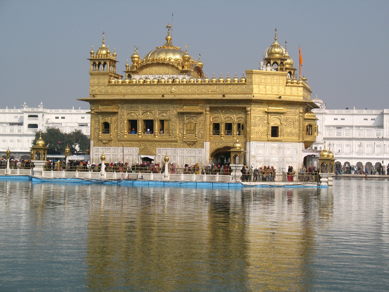 golden temple religious india free photo