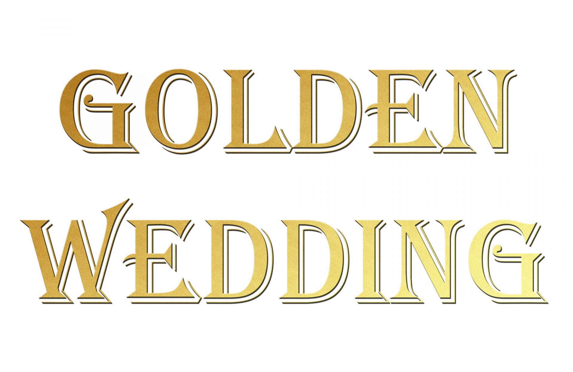 golden wedding anniversary gold free photo