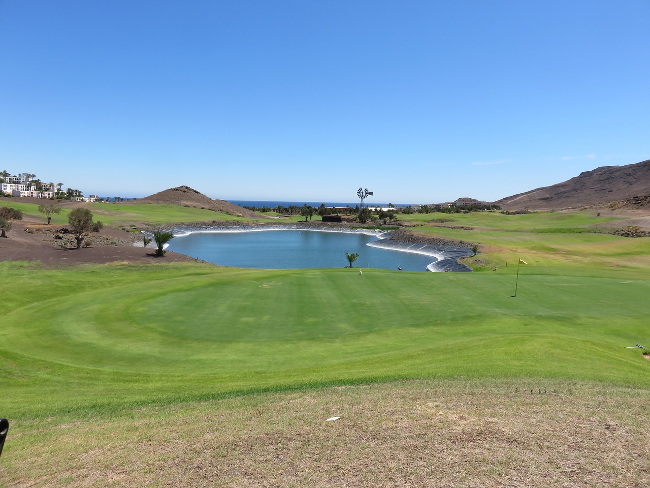 golf golf course fuerteventura free photo