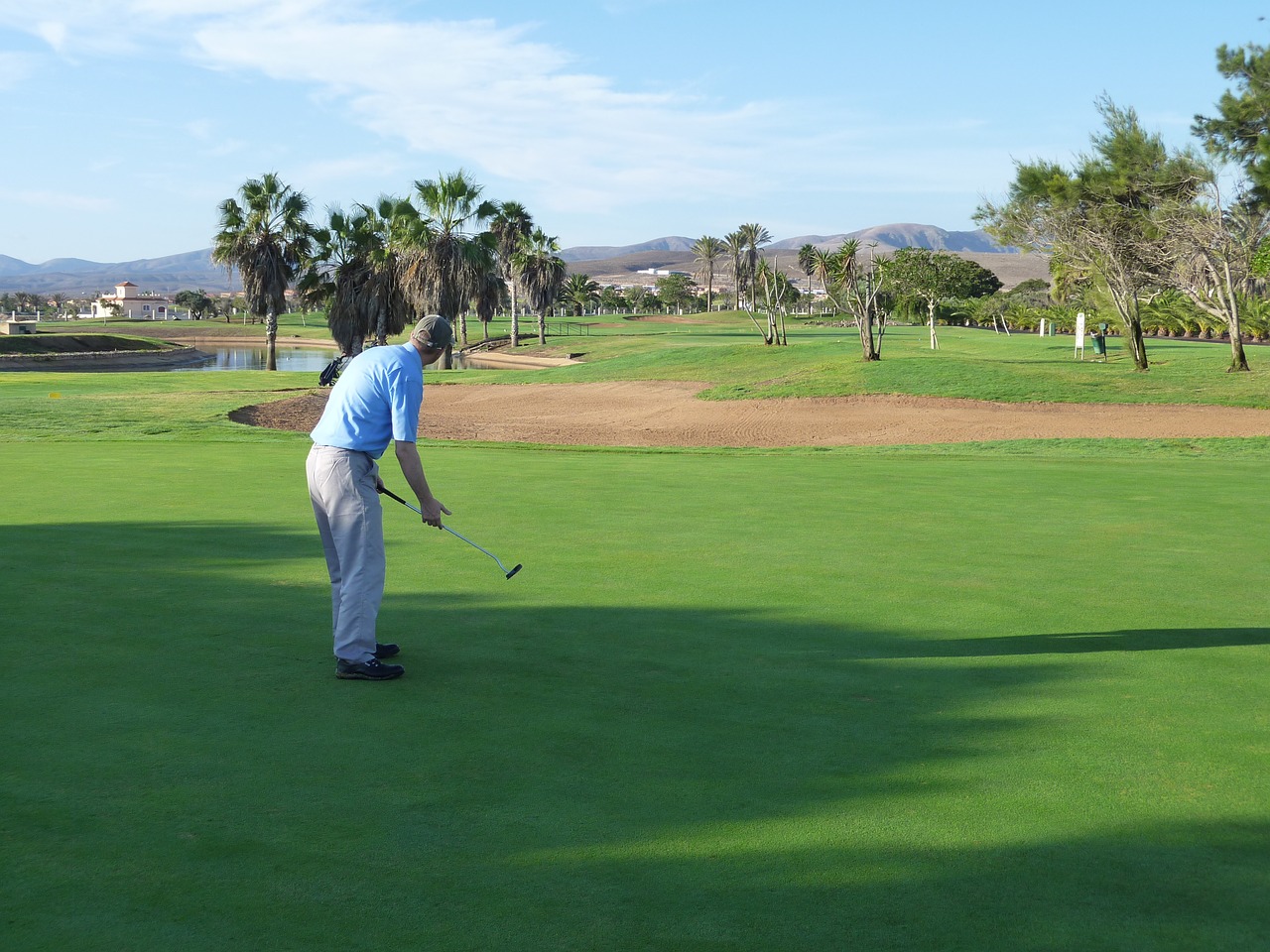 golf fuerteventura holiday free photo