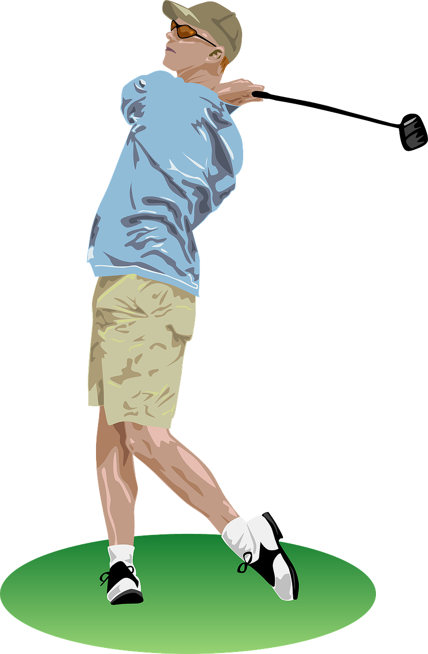 golf golfer playing free photo
