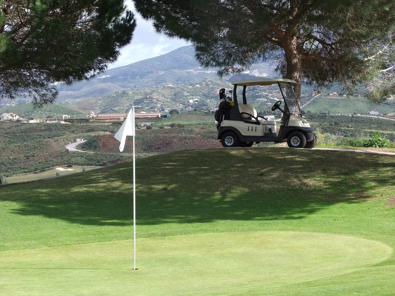 golf spain golf course free photo