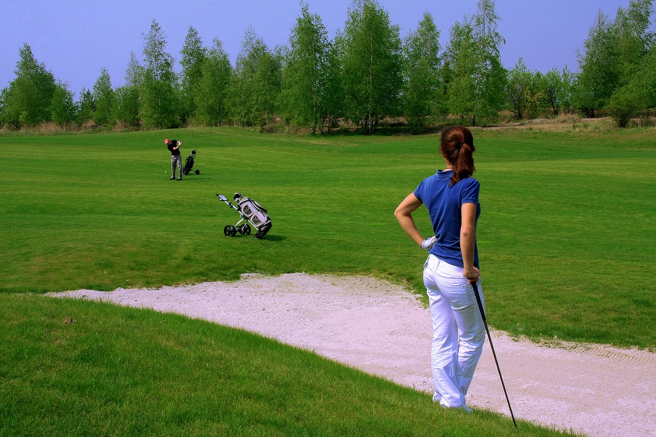 golf golfer ball free photo