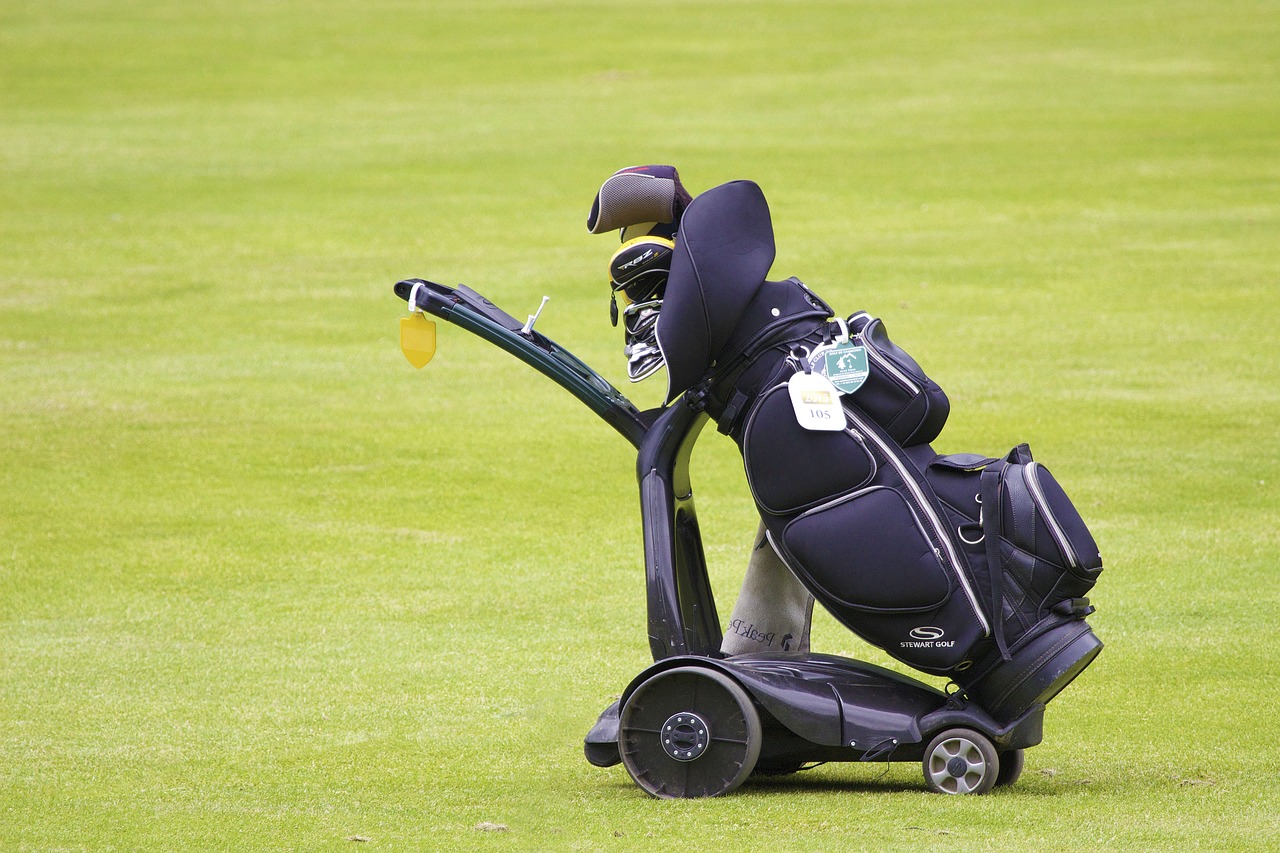 golf bag equipment free photo