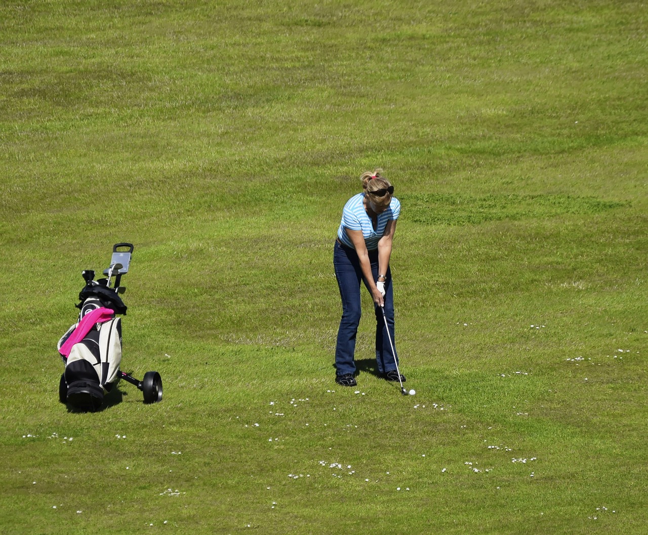 golf golfer sport free photo