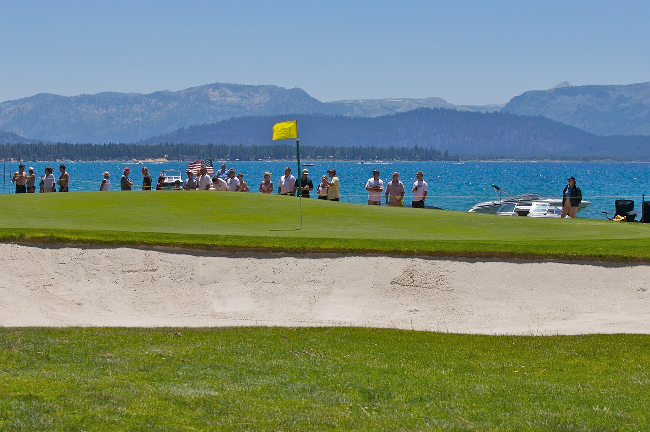 golf tahoe lake free photo