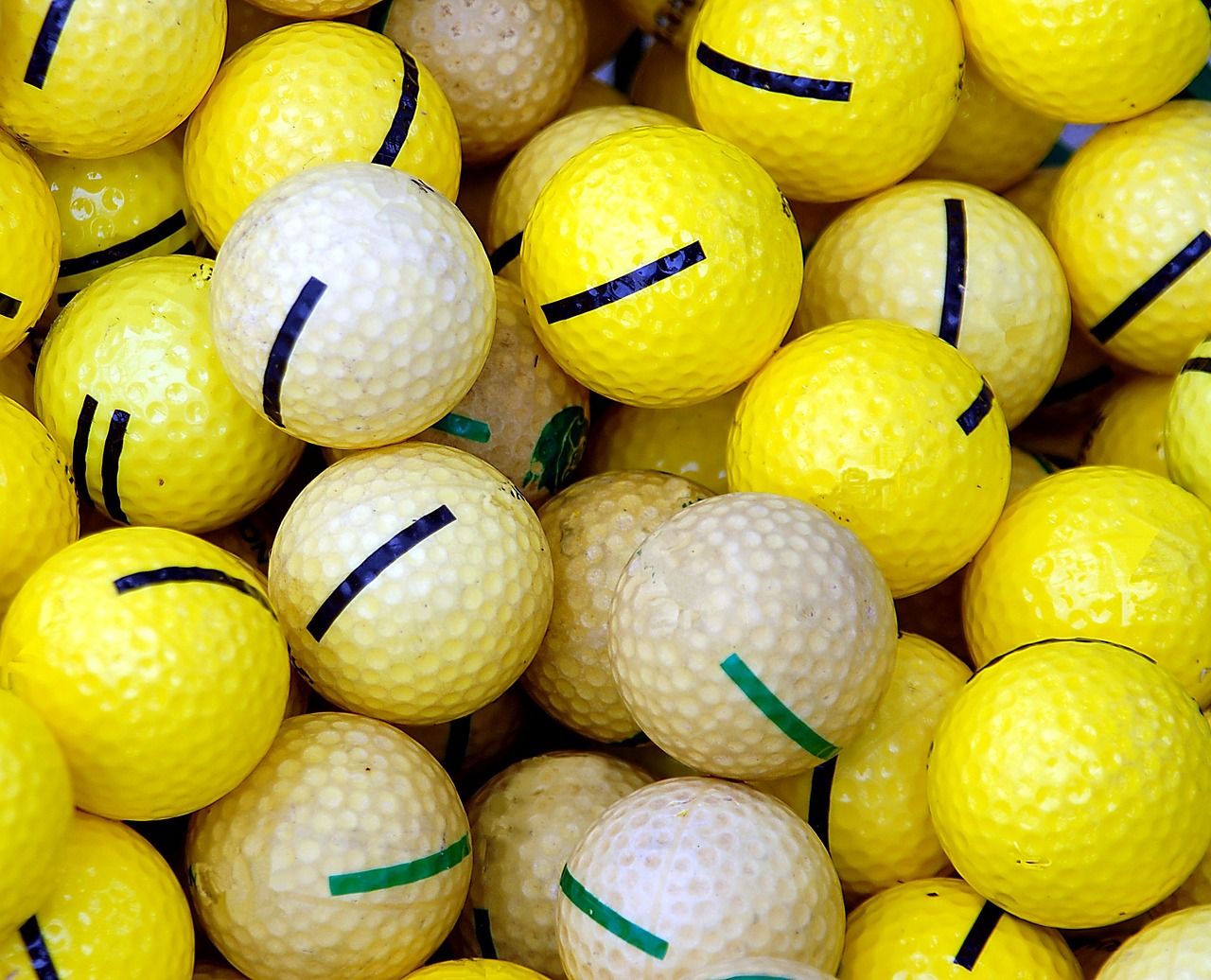 golf balls practice balls free photo