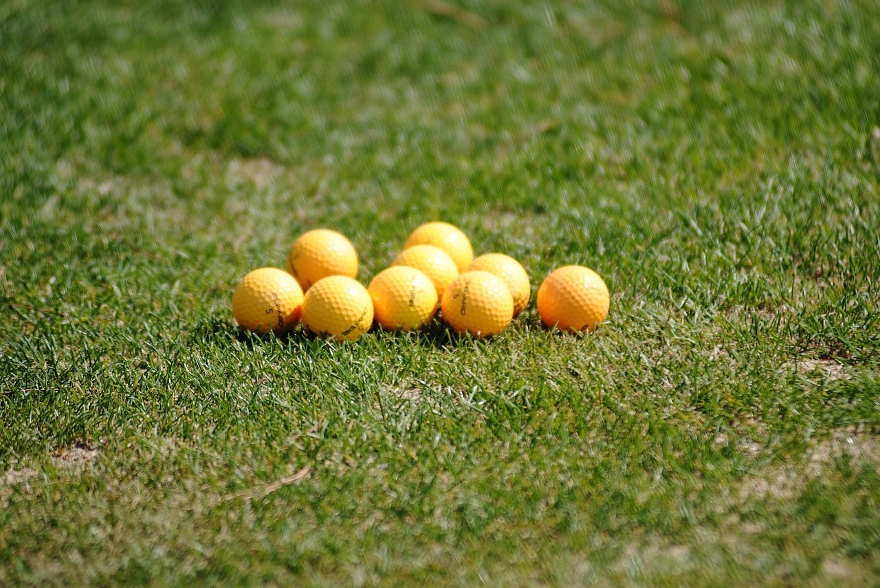 golf balls golf course golf equipment free photo