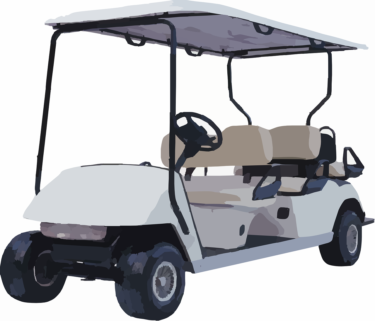 golf cart caddy electric car free photo