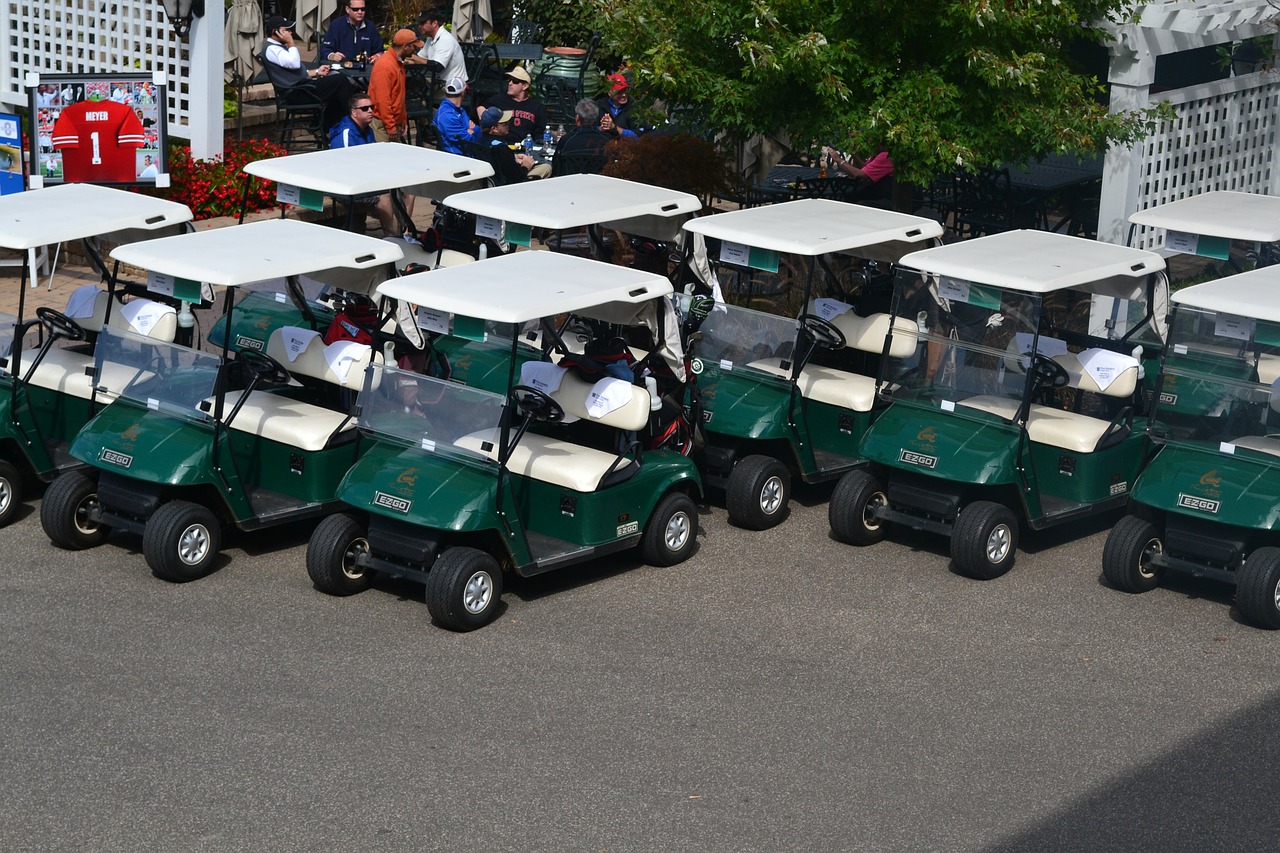golf club car cart free photo
