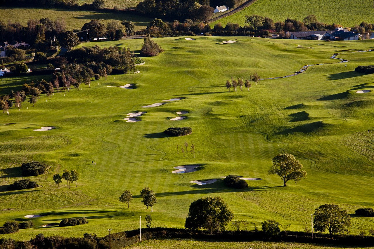 golf course glen of the downs wicklow free photo