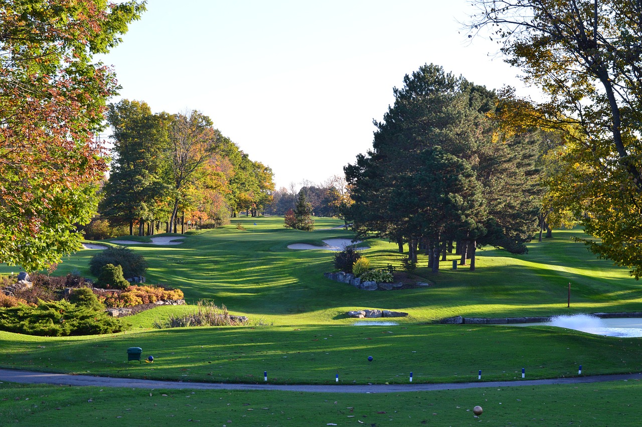 golf course golf golfing free photo