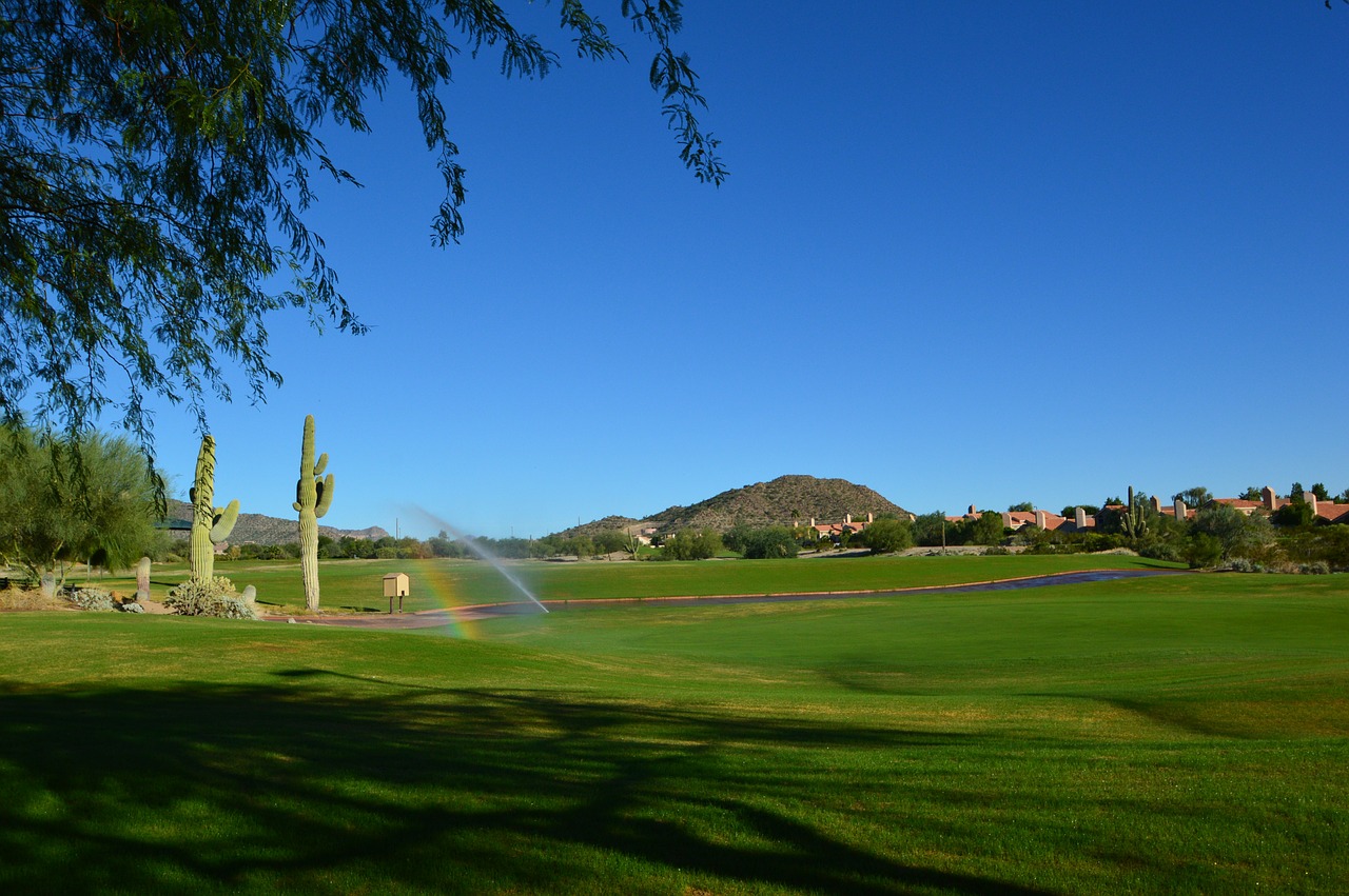 golf course desert arizona free photo