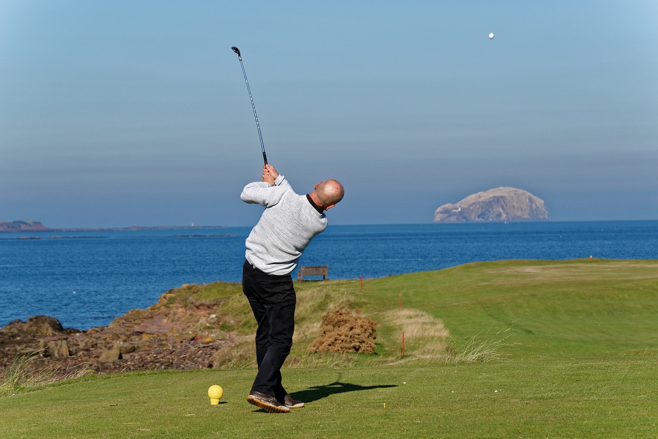 golf swing golfer swinging free photo