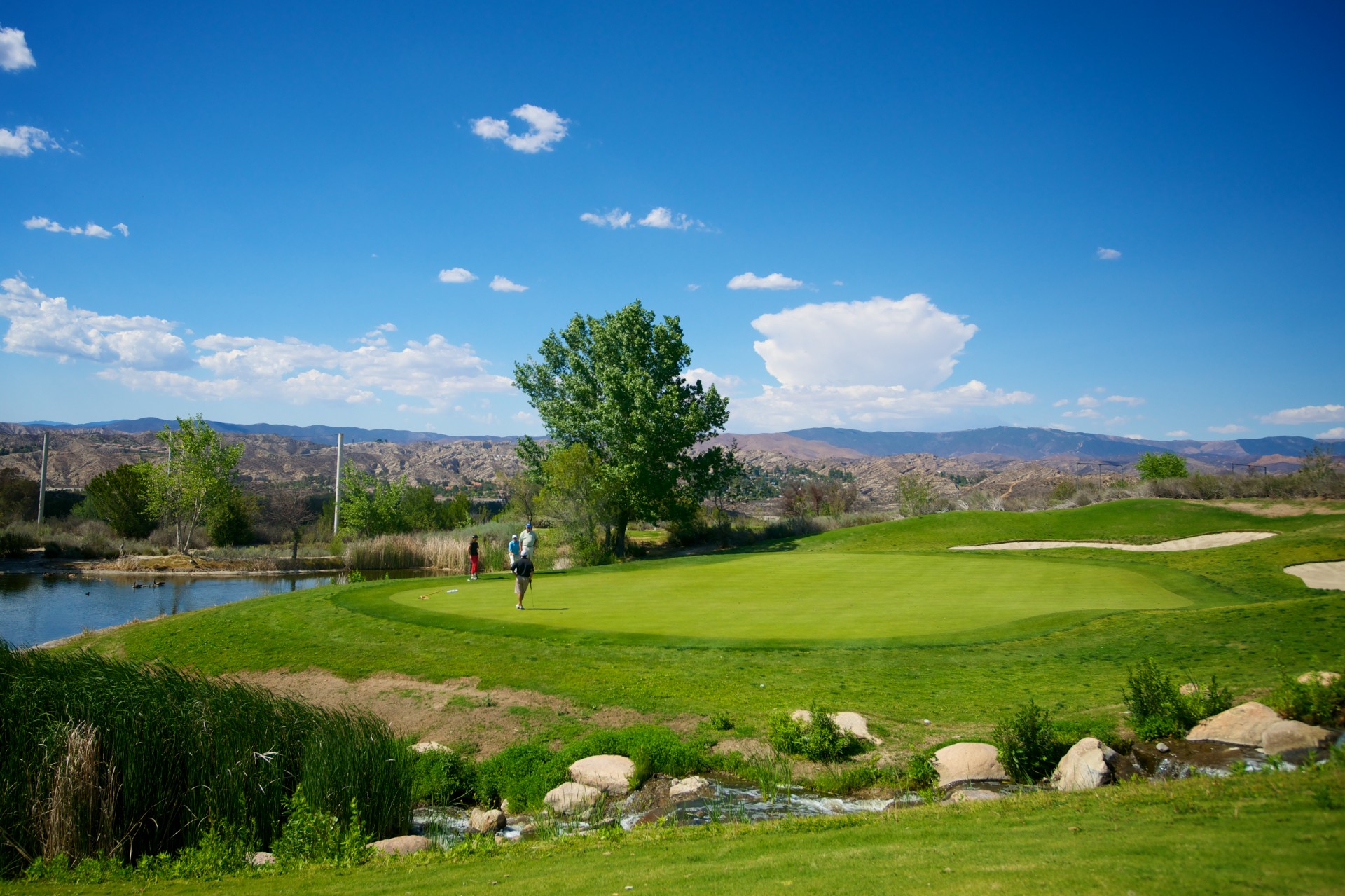 course fairway flag free photo