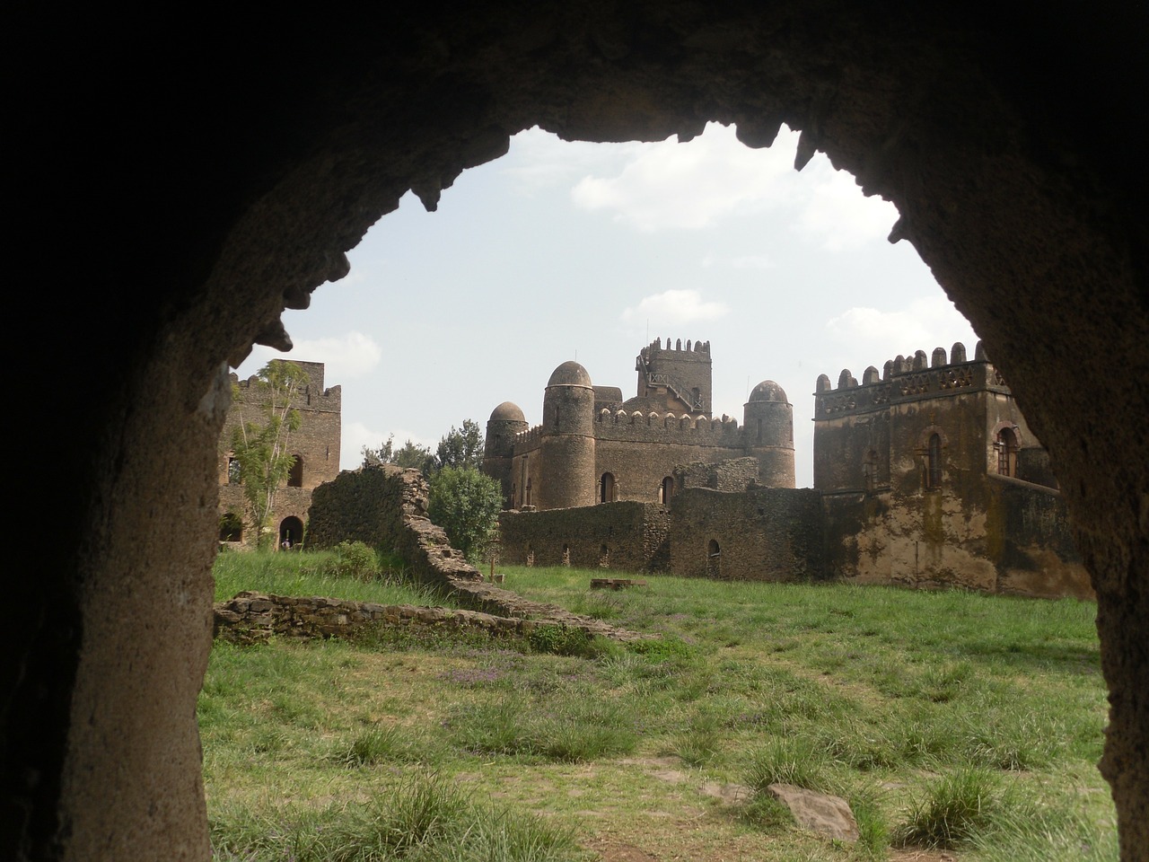 gonder castle ethiopia free photo