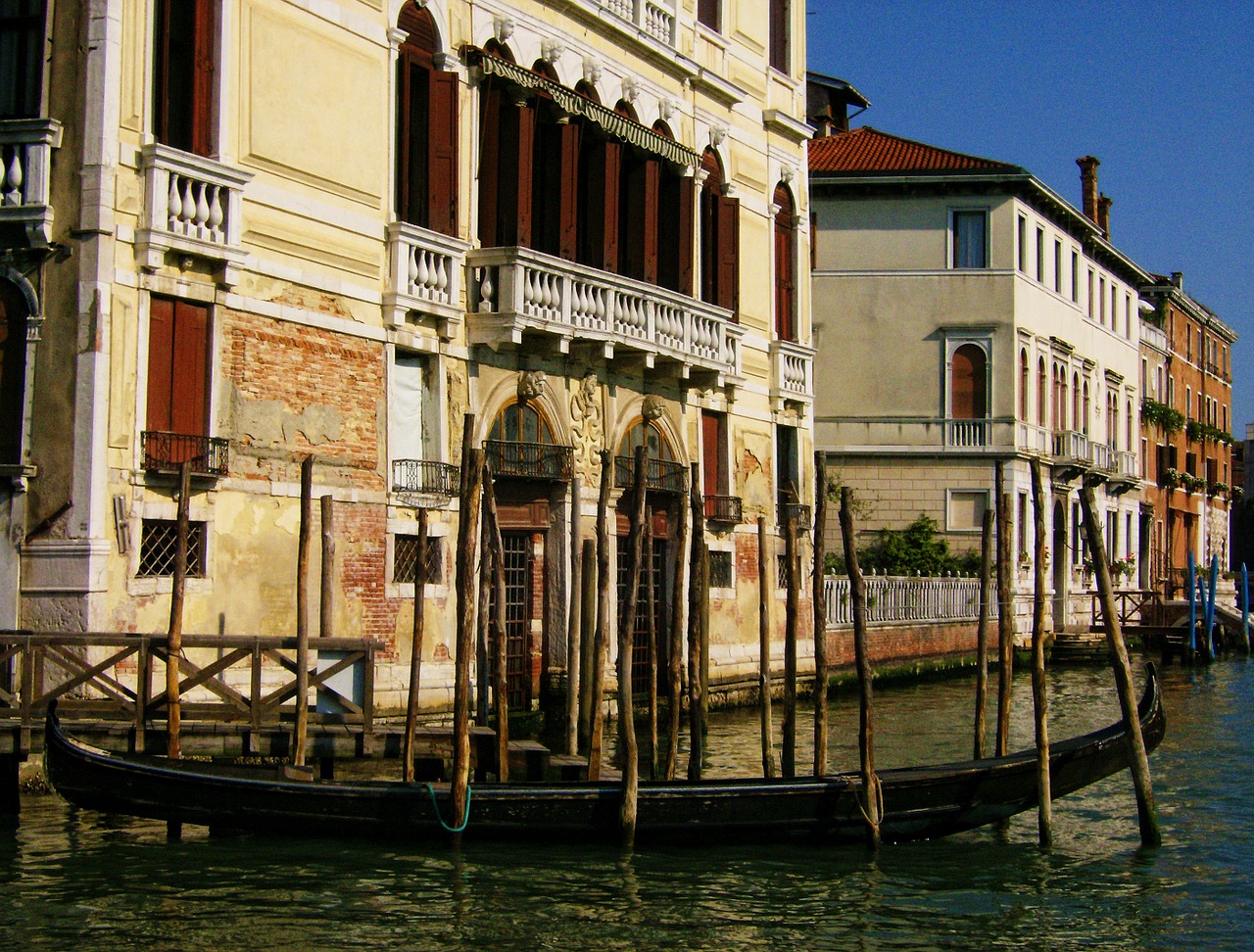 gondola venice water free photo