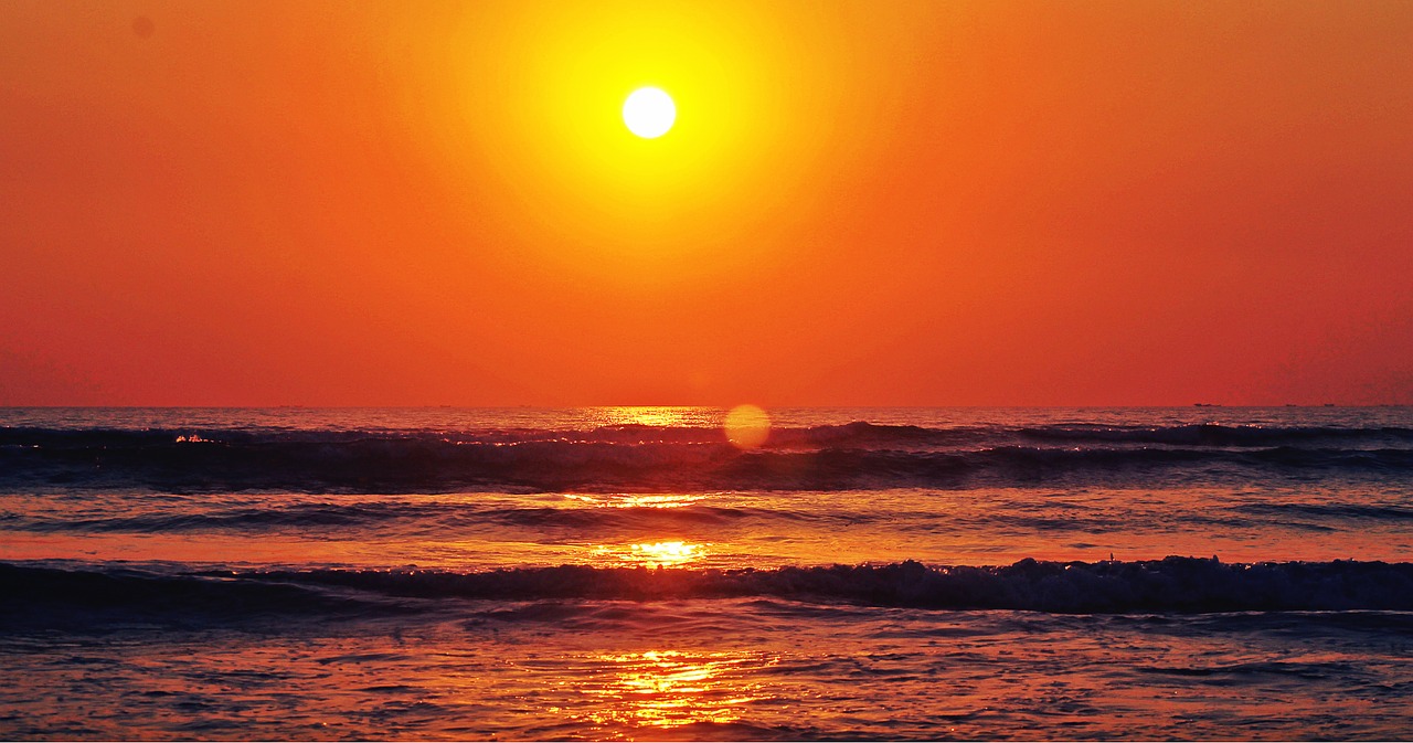 good morning pure sun rise sunset free photo