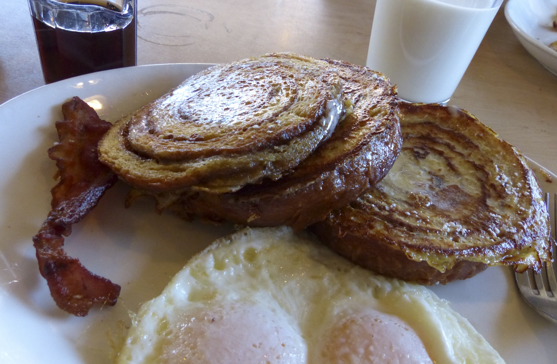 breakfast toast cinnamon free photo