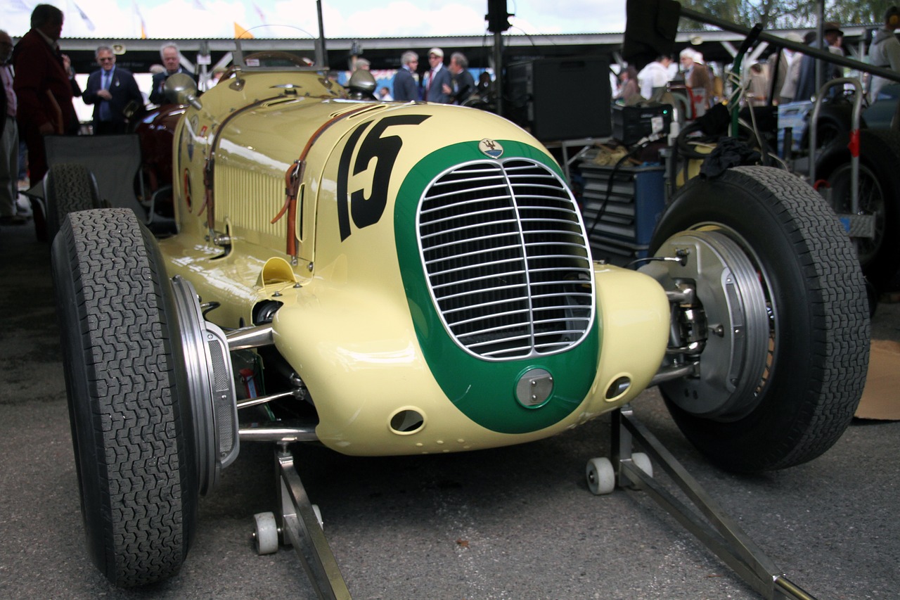 goodwood festival vintage race free photo