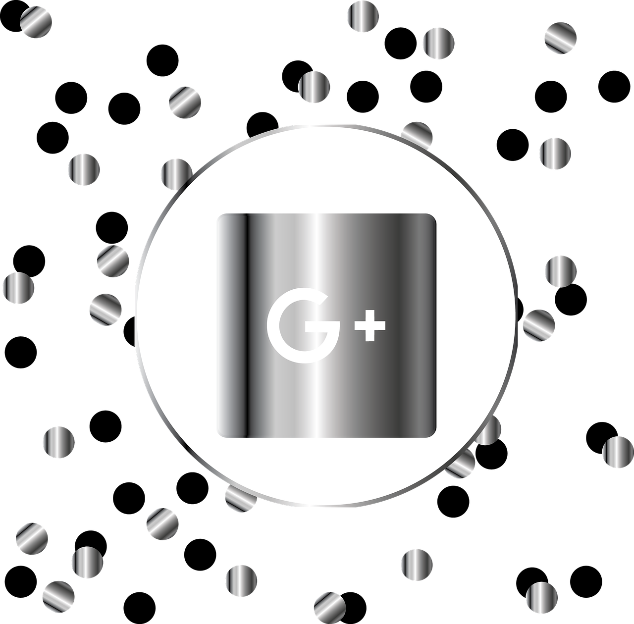 google google plus silver free photo