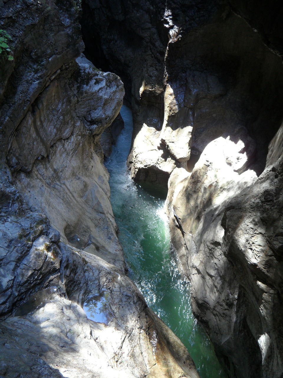 gorge breitachklamm mountain stream free photo