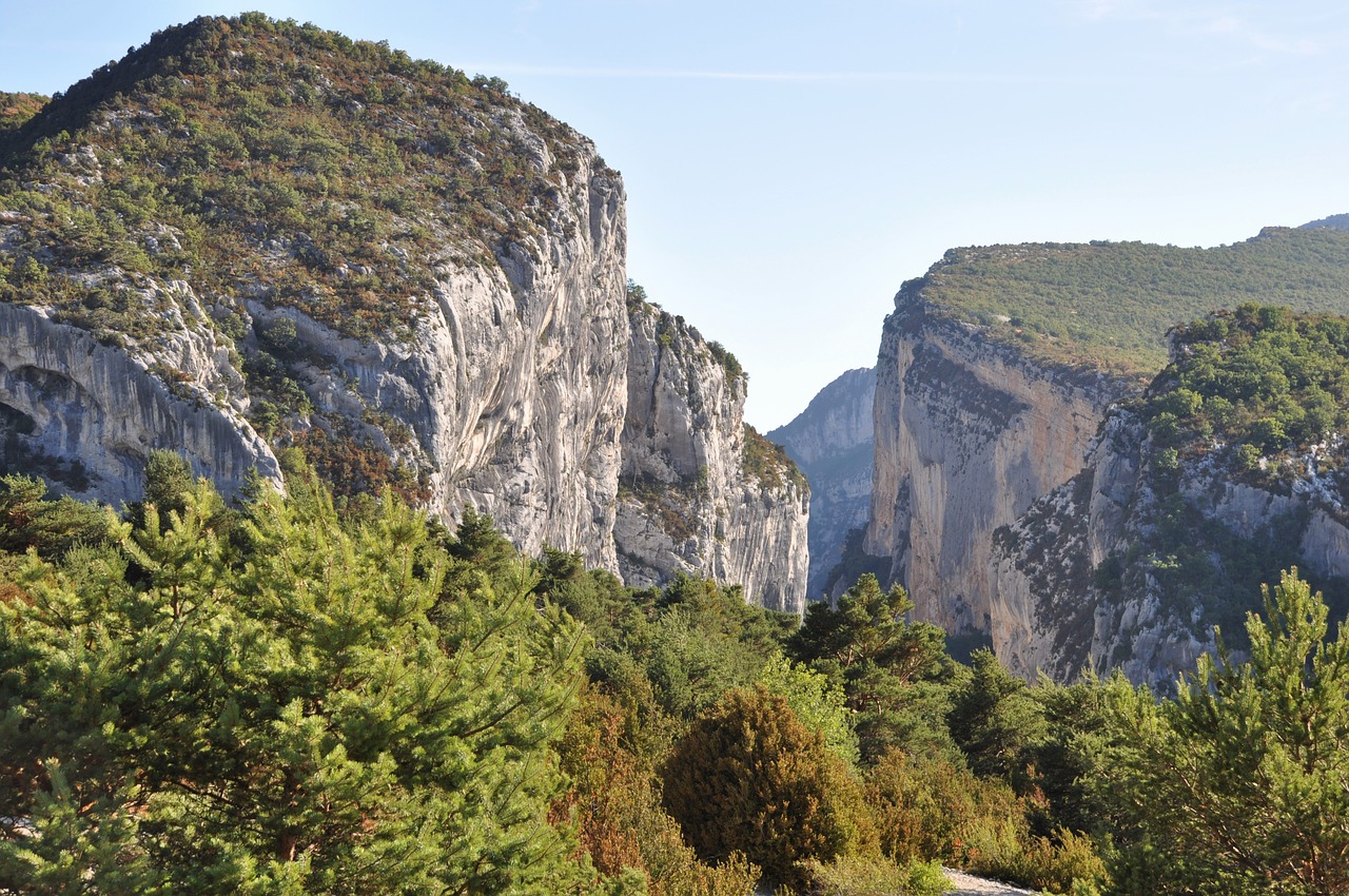 gorges du verdon river gorges free photo